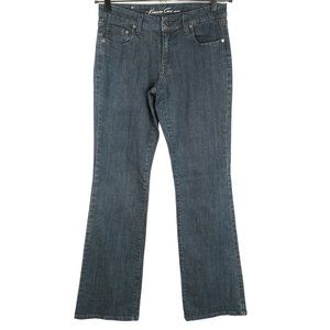 Kenneth Cole New York Women Dark Wash Flared Jeans Size 27